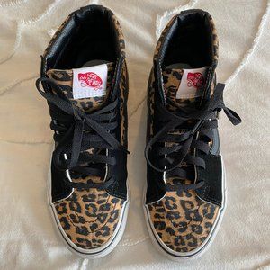 Custom Leopard Vans